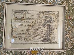 Very Rare Limited Edition PETER REYNOLDS FURSE PICTORIAL Map