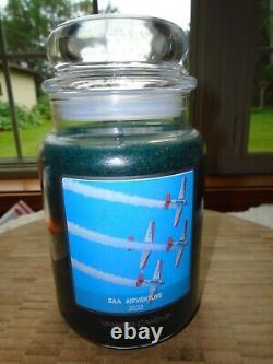 Very Rare Limited Edition Yankee Candle Set of 4 EAA Oshkosh 2022 Airventure