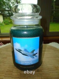 Very Rare Limited Edition Yankee Candle Set of 4 EAA Oshkosh 2022 Airventure