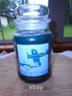 Very Rare Limited Edition Yankee Candle Set of 4 EAA Oshkosh 2022 Airventure