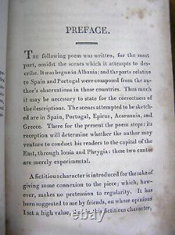 Very Rare Lord Byron's Works. 1819. 6 Volumes. Early Edition