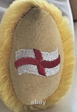 Very Rare Ltd Edition Dean's Bear Golden Balls, England David Beckham Tribute