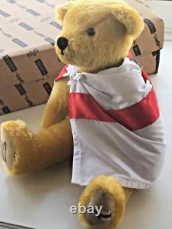 Very Rare Ltd Edition Dean's Bear Golden Balls, England David Beckham Tribute
