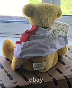 Very Rare Ltd Edition Dean's Bear Golden Balls, England David Beckham Tribute