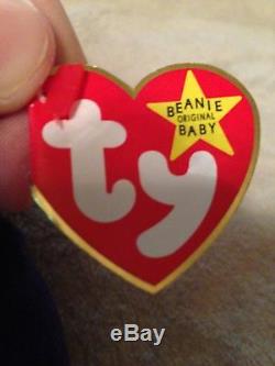 Very Rare MWMT 1st Edition Ty Princess Diana Beanie Baby No Number No space