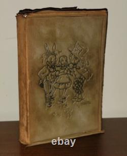 Very Rare Macmillan 1911 Color Edition Alice In Wonderland In Full Yapp Leather