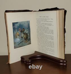 Very Rare Macmillan 1911 Color Edition Alice In Wonderland In Full Yapp Leather