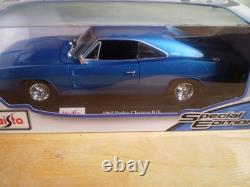 Very Rare Maisto Special Edition 1/18 1969 Dodge Charger R/t USA Mib