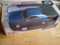 Very Rare Maisto Special Edition 1/18 1969 Dodge Charger R/t USA Mib