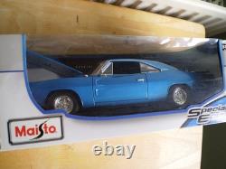 Very Rare Maisto Special Edition 1/18 1969 Dodge Charger R/t USA Mib