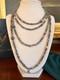 Very Rare Mignon Faget Limited Edition Twilight Freshwater Pearl Necklace 72 In