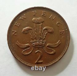 Very Rare New Pence 1980 2p First Edition Coin