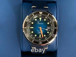 Very Rare New Squale 50 ATMOS Fumoso Special Edition Automatic Watch FULL SET