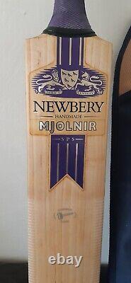 Very Rare Newbery Mjolnir SPS Cadbury Edition Cricket Bat 2lb 8oz VGC