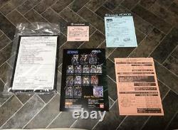 Very Rare Nintendo Game Cube Char's Box Gundam Limited Edition Complete Set Char