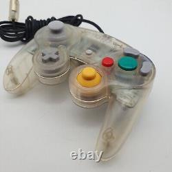 Very Rare Official GameCube Controller Transparent Skeleton Clear Edition