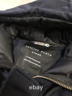 Very Rare Philipp Plein Limited Edition Parka Jacket Big Logo