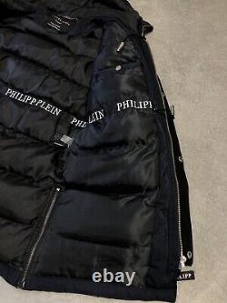 Very Rare Philipp Plein Limited Edition Parka Jacket Big Logo