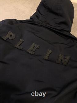 Very Rare Philipp Plein Limited Edition Parka Jacket Big Logo