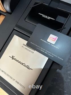 Very Rare Porsche Design Ltd Edition Chronograph Speedster Heritage Design Watch