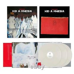 Very Rare Radiohead Kid A MNESIA Scarry Book Edition, Cream Vinyl 3 xLP