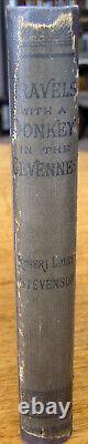 Very Rare. Robert Louis Stevenson. Travels With A Donkey. 1879. 2nd Edition