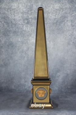 Very Rare Rosenthal Versace Gorgona Limited Edition 159 Of 200 Medusa Obelisk