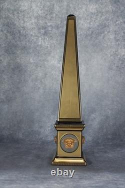 Very Rare Rosenthal Versace Gorgona Limited Edition 159 Of 200 Medusa Obelisk
