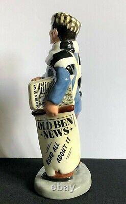 Very Rare Royal Doulton Old Ben Hn 3190 # 386/1,500 Limited Edition