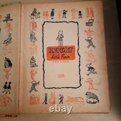 Very Rare Rupert Little Bear More Stories Hardback Book 1939 First Edition