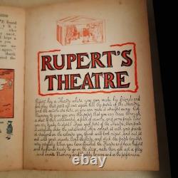 Very Rare Rupert Little Bear More Stories Hardback Book 1939 First Edition