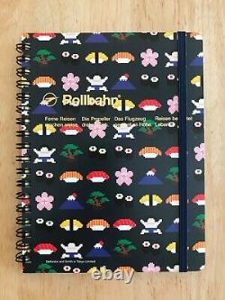 Very Rare? SET? TOKYO SUSHI Limited edition Rollbahn Ring Notebook L Size Japan