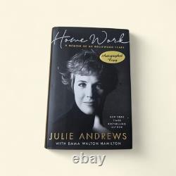 Very Rare + Signed 1st Edition Julie Andrews Homework Hardcover Book GC