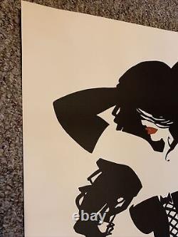 Very Rare Sin City Molly's Escort Service Poster 1997 Frank Miller 1000 Editions