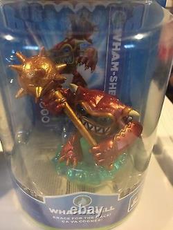 Very Rare Skylanders Crystal Clear Wham-Shell Variant -VHTF & Original Version