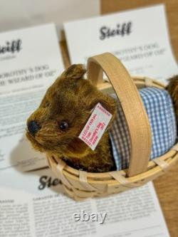 Very Rare Steiff Wizard Of Oz Toto Limited Edition 896