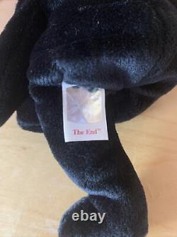 Very Rare THE END Ty Beanie Baby 1999 Retired 1st edition