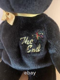 Very Rare THE END Ty Beanie Baby 1999 Retired 1st edition
