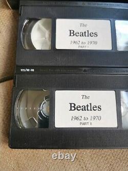 Very Rare The Beatles Limited Edition VHS T/N/005, B/T/006, collectable