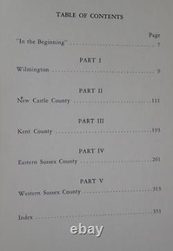Very Rare The Churches Of Delaware A History By Frank Zebley Hb 1st Edition 1947