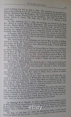 Very Rare The Churches Of Delaware A History By Frank Zebley Hb 1st Edition 1947