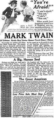 Very Rare Uniform Edition of Mark Twain's Books Author's National Edition