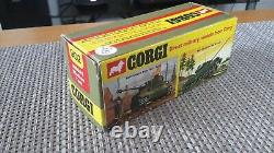 Very Rare Version Corgi #902 M60A1 Medium Tank Original Box and plastic shells