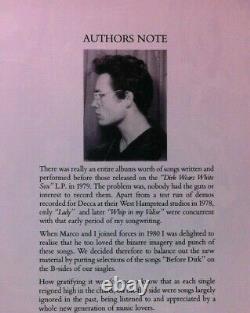Very Rare! XVBD Before Dirk ADAM ANT Book Written and Illustrated by Adam Ant