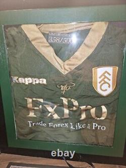 Very rare FULHAM FC x KAPPA Limited Edition Shirt 358 of 500 NEW WITH TAGS