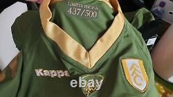 Very rare FULHAM FC x KAPPA Limited Edition Shirt 437 of 500 NEW WITH TAGS