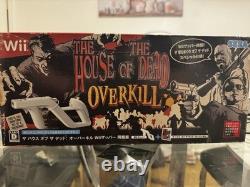 Very rare House of Dead Overkill limited edition Japanese Boxset