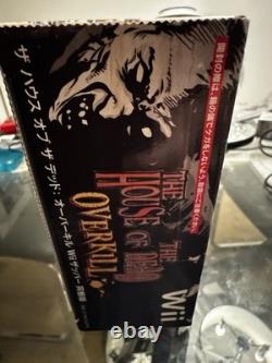 Very rare House of Dead Overkill limited edition Japanese Boxset