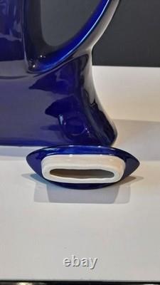 Very rare Teapot By Gary Seymour, 6/ 10Ltd edition. 2 spouts. Alien. Blue Tone