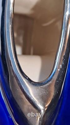 Very rare Teapot By Gary Seymour, 6/ 10Ltd edition. 2 spouts. Alien. Blue Tone